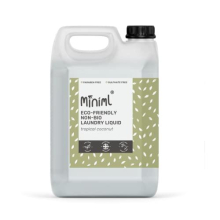 Miniml Eco Laundry Liquid Washing Detergent 5L Refill - Natural Non Bio Coconut Scented Clothes and Fabric Softener for Machine or Delicate Hand