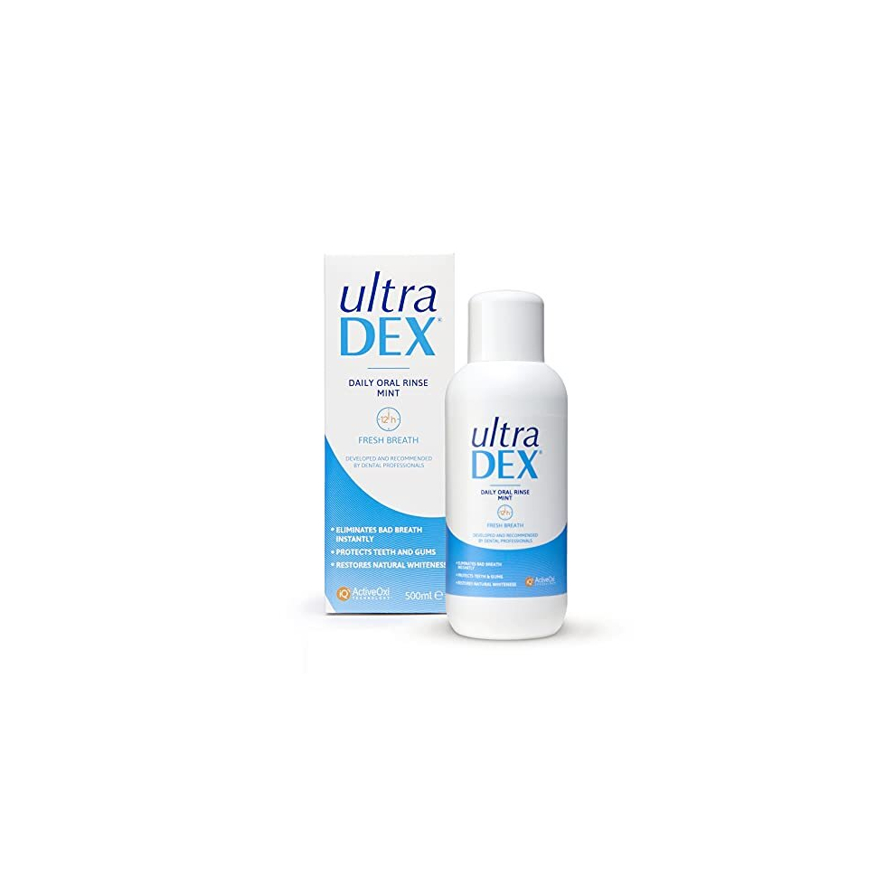 Ultradex Daily Oral Rinse, Mint 500 Ml
