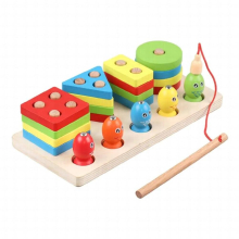 Wooden Sorting Toys Brain Teaser Kids for Toddlers