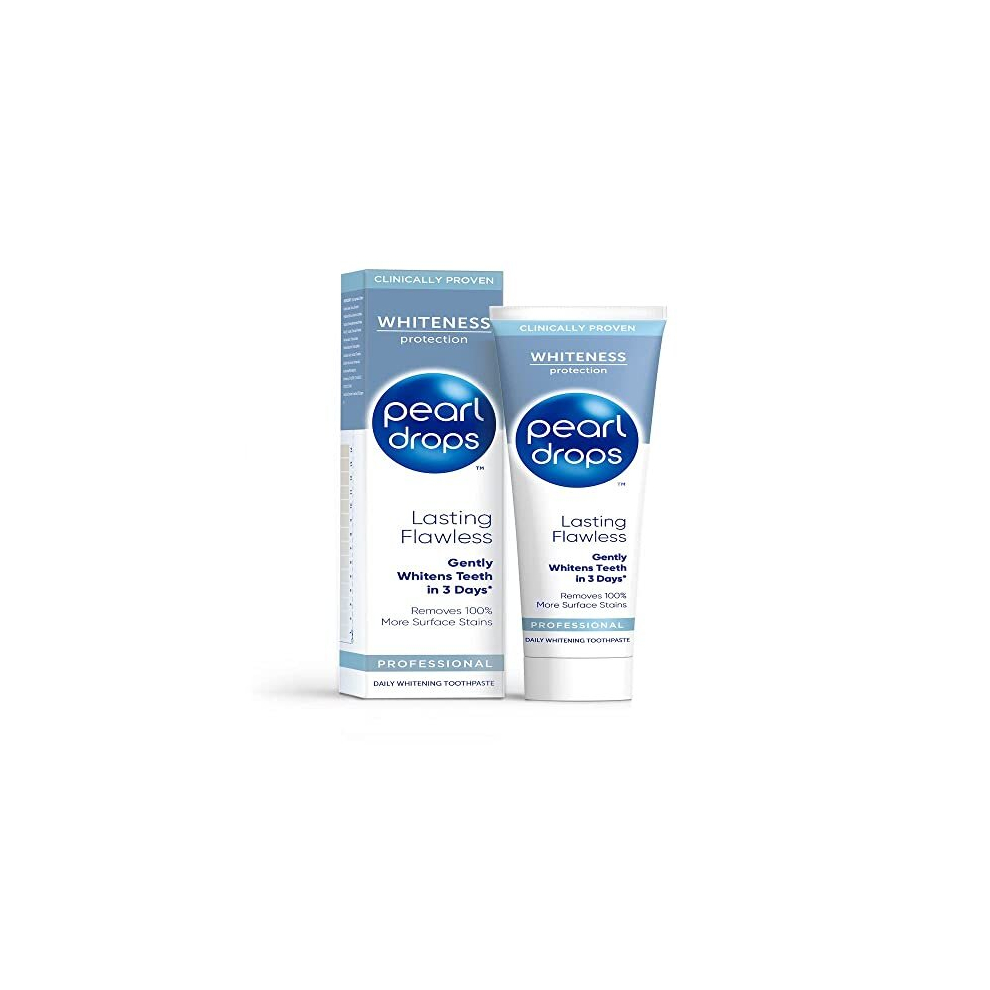 Pearl Drops - Lasting Flawless Professional Daily Toothpaste - Whiter Teeth In 3 Days - 75 ml (Pack of 1)