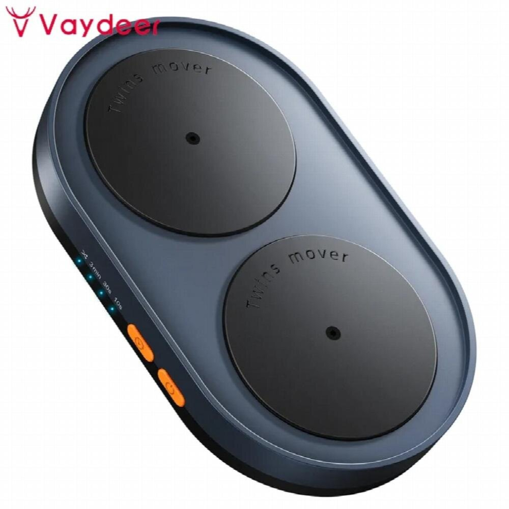 Vaydeer Dual Turntable Mouse Mover With Adjustable Intervals And On/Off Switch, Undetectable & Noiseless Mouse Jiggler Simulates 885677873221