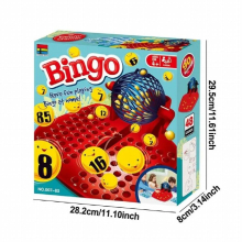 Bingo Cage Lottery Machine Set Family Fun Party Game Simulation Children Desktop Interactive Toys for Club Bar Home