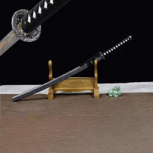 Iaido Katana Japan Collection Wooden Suitable For Training Thickened Bamboo Sword Metal Fittings