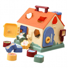 Shape Sorter Toys Early Developmental Fine Motor Skills Montessori Stack Toy for Kindergarten Kids Holiday Gift Toddlers