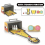 Storage Function Plastic Strategy Toy Table Top Bowling Game For 4+ Kids 2