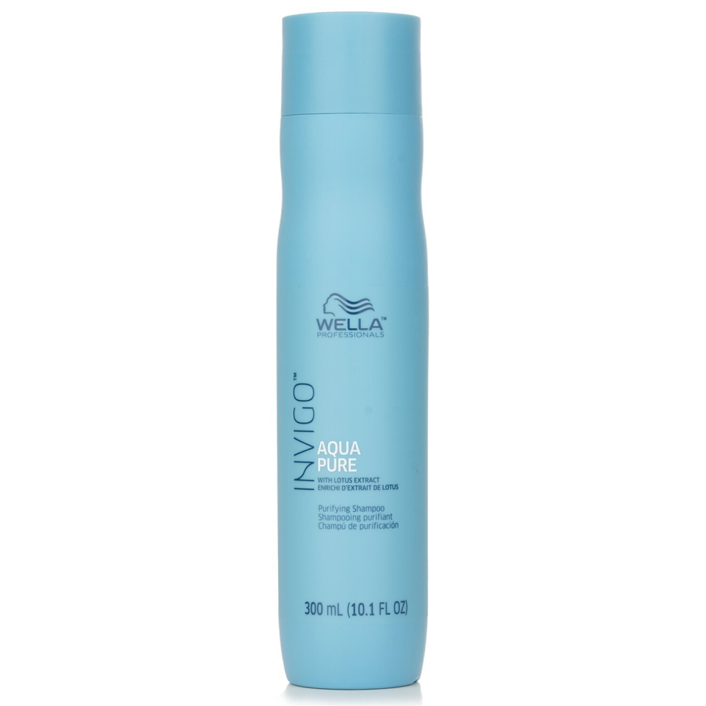 Wella   - Invigo Aqua Pure Purifying Shampoo 309842   - 300ml/10.1oz