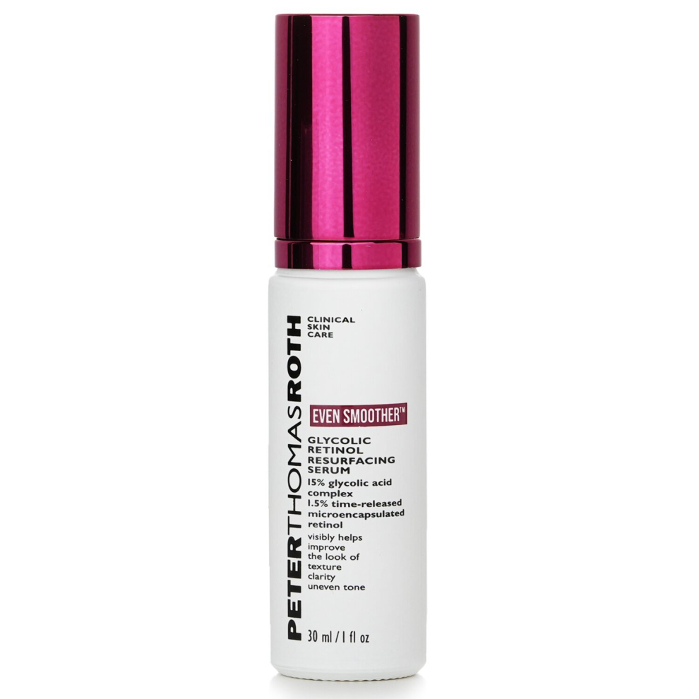 Peter Thomas Roth   - Even Smoother Glycolic Retinol Resurfacing Serum 017524   - 30ml/ 1oz