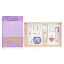 Tatcha   - Special Edition Luxury Kiri Set: The Camellia Cleansing Oil, The Rice Polish, The Essence, The Dewy Skin Cream, The Silk Peon   - 7 pcs