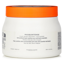 Nutritive Masquintense Fine von Kerastase für Unisex - 16,7 oz Masque