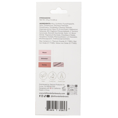 Billion Dollar Brows   - Eyeshadow Collection Trio - #Bright 872953   - 3.5g/0.126oz 1