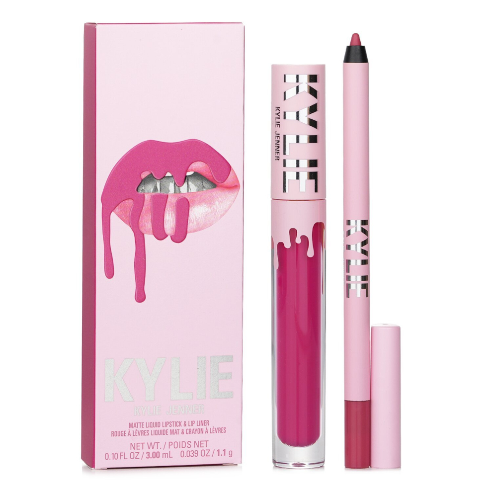 Kylie Cosmetics - Matte Lip Kit: Matte Liquid Lipstick 3Ml + Lip Liner 1.1G - # 102 Extraordinary 006893 - 2Pcs