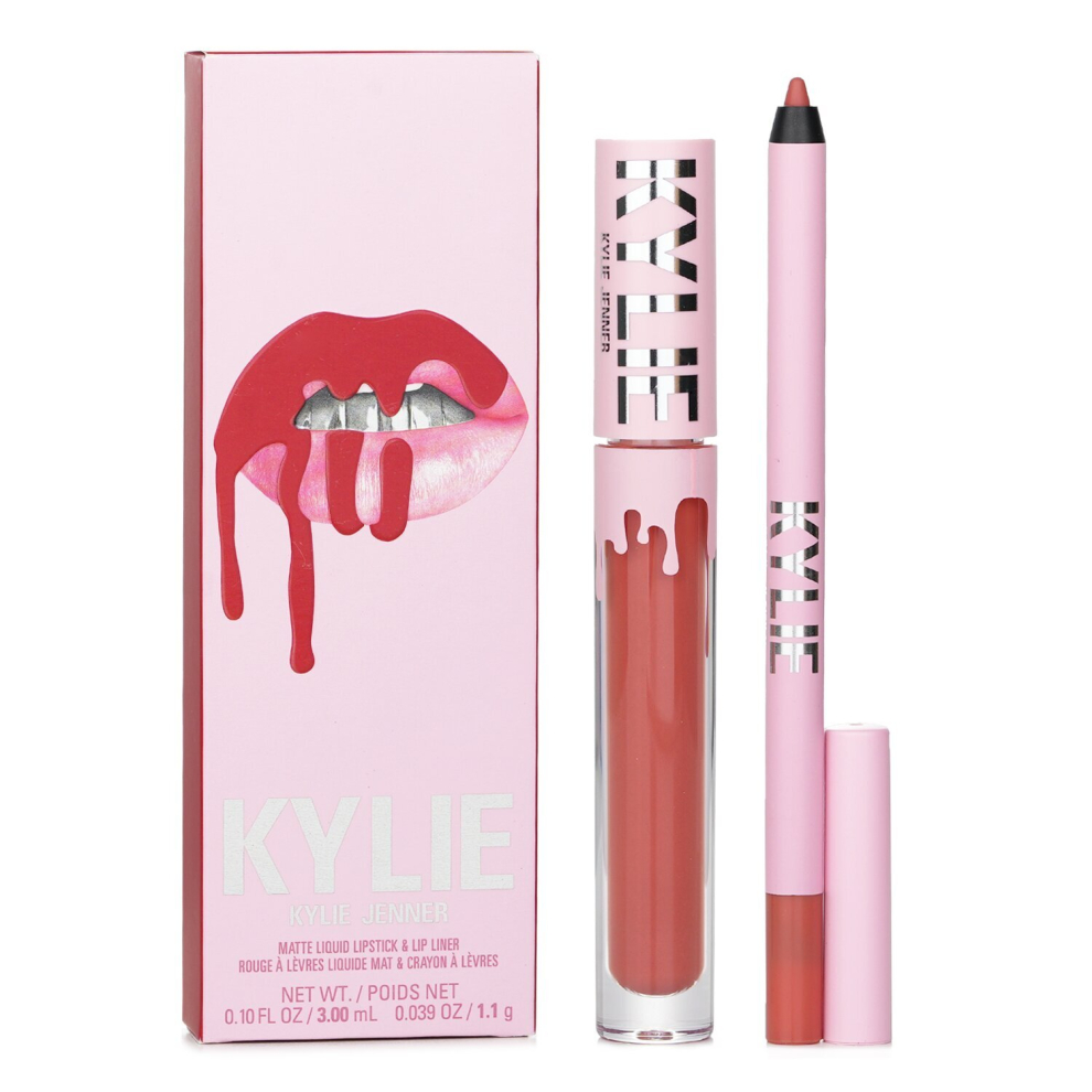 Kylie Cosmetics - Matte Lip Kit: Matte Liquid Lipstick 3Ml + Lip Liner 1.1G - # 801 Queen 006688 - 2Pcs