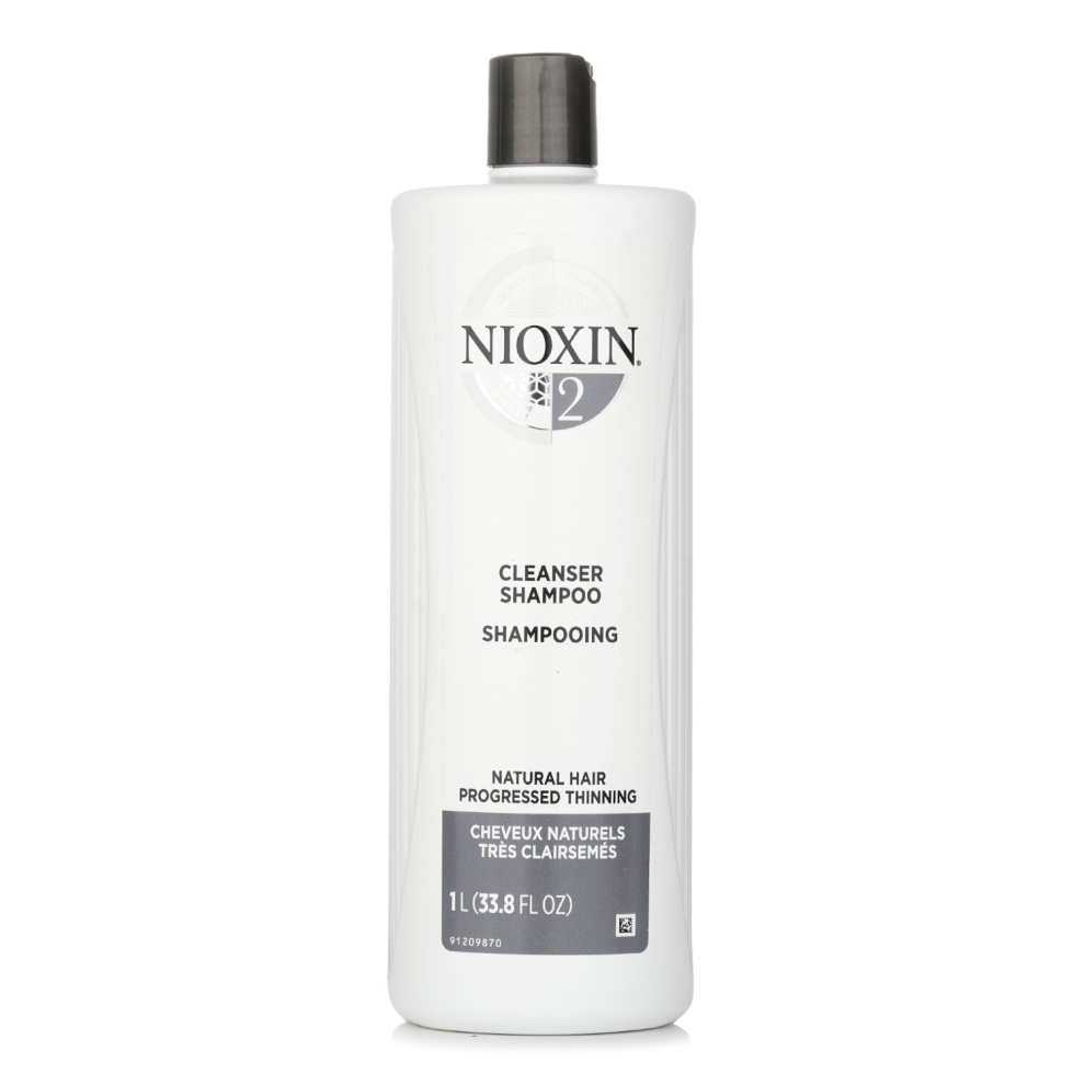 Nioxin   - Derma Purifying System 2 Cleanser Shampoo (Natural Hair, Progressed Thinning)  81629284   - 1000ml/33.8oz
