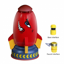 Rotate Rocket Sprinkler Childrens Water Toy Summer Water Spray Toy Kids Water Sprinkler Lawn Garden Toy