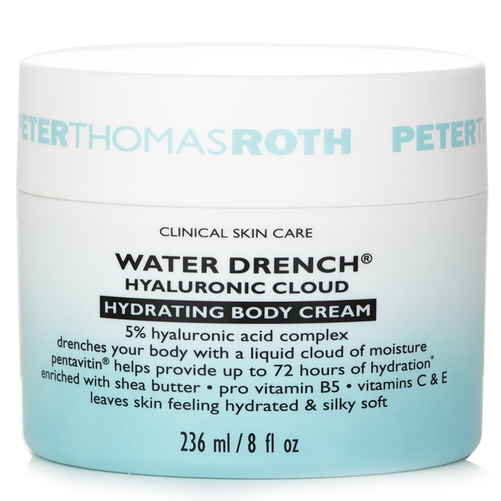 Peter Thomas Roth   - Water Drench Hyaluronic Cloud Hydrating Body Cream 017692   - 236ml/ 8oz