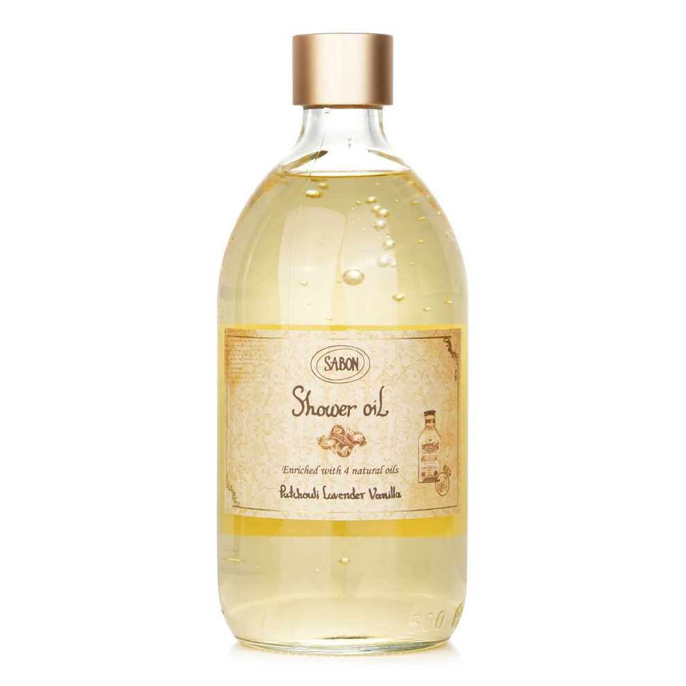 Sabon   - Shower Oil - Patchouli Lanvender Vanilla 800114/222764   - 500ml/17.59oz