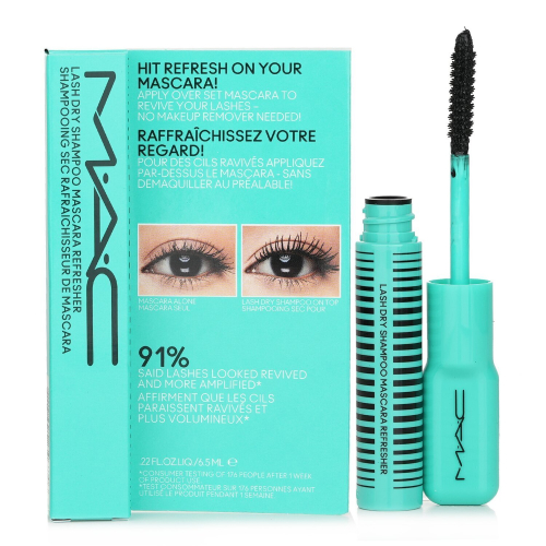 MAC MAC   - Lash Dry Shampoo Mascara Refresher - #Black 646746   - 6.5ml/0.22oz 1