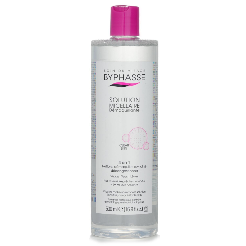 Byphasse - (For China) Vegan Micellar Mu Remover Solution 703001 - 500Ml