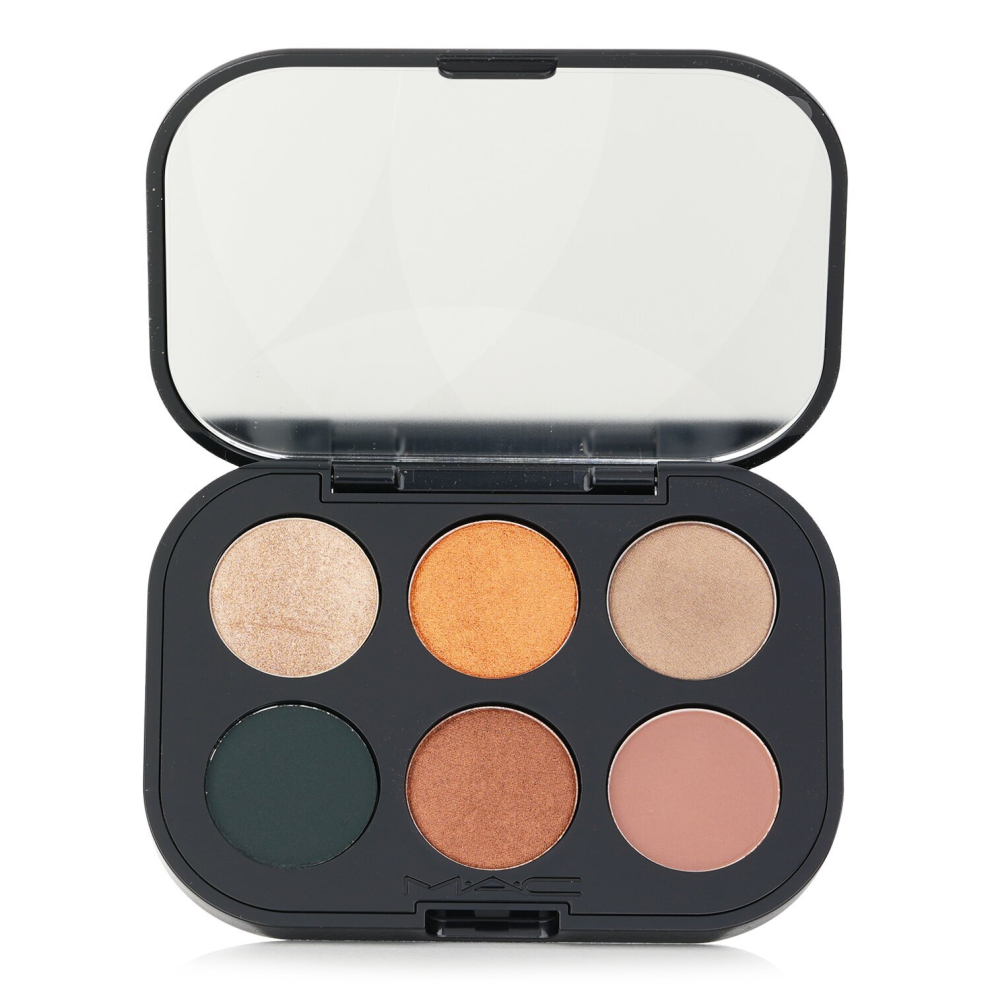 MAC   - Connect In Colour Eye Shadow (6x Eyeshadow) Palette - # Bronze Influence 648702   - 6.25g/0.22oz