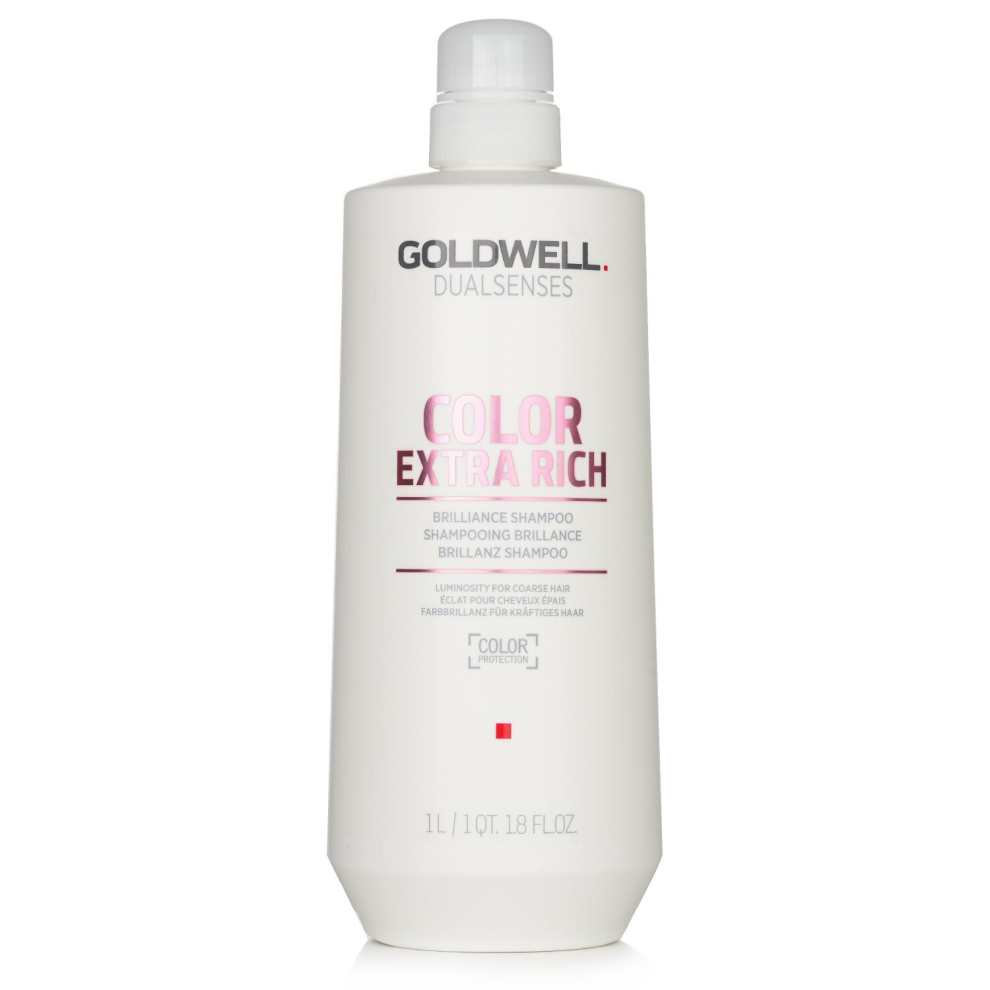 Goldwell   - Dual Senses Color Extra Rich Brilliance Shampoo (Luminosity For Coarse Hair)   - 1000ml/33.8oz