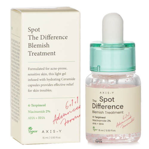 Axis-Y, Spot The Difference Pickelbehandlung, 0,50 fl oz (15 ml) 1