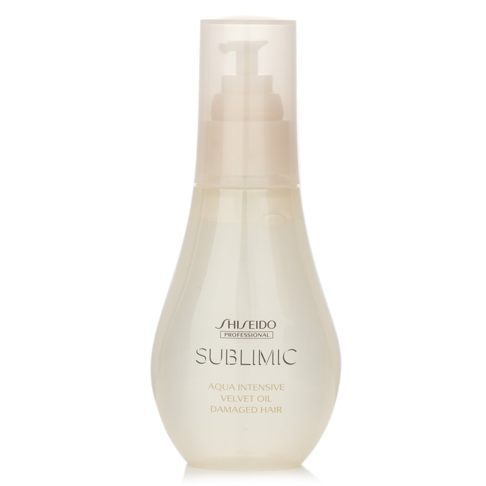 Shiseido   - Sublimic Aqua Intensive Velvet Oil (Damaged Hair) 933266   - 100ml