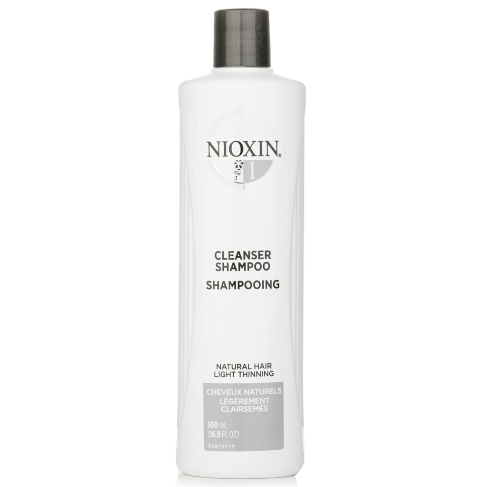 Nioxin   - Derma Purifying System 1 Cleanser Shampoo (Natural Hair, Light Thinning)  81629279   - 500ml/16.9oz