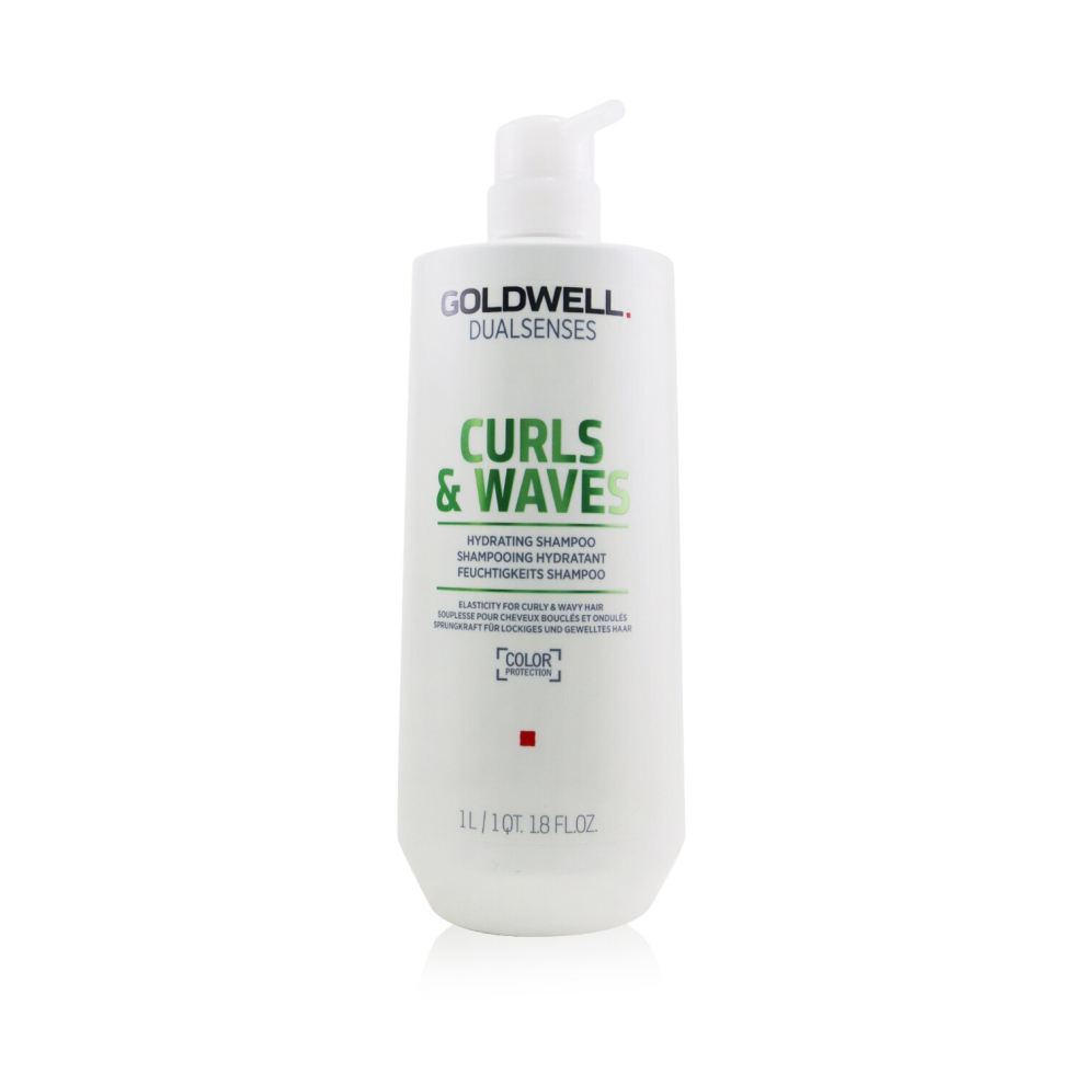 Goldwell   - Dual Senses Curls & Waves Hydrating Shampoo (Elasticity For Curly & Wavy Hair)   - 1000ml/33.33oz