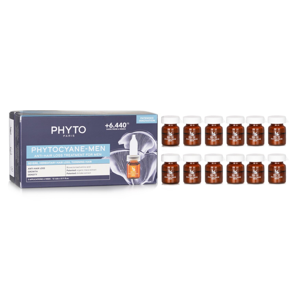 Phyto Phytocyane-Men Anti-Hair Loss Treatment For Men 12 X 3.5ml