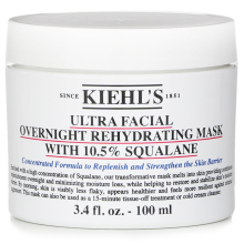 Kiehl's Ultra Facial Overnight Hydrating Face Mask med 10,5 % Squalane terfuktar p djupet huden och strker fuktbarriren Behandlar torrhet och