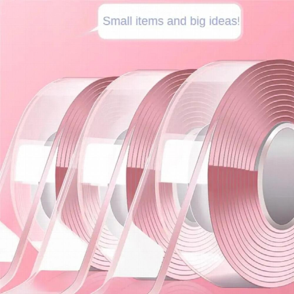 Blowable Bubble Tape Non-marking Double-sided Adhesive Waterproof DIY Hand-pressed Toy Bubble Blowing Nano Tape High Sticky