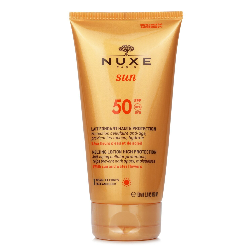Nuxe   - Sun Melting Lotion High Protection SPF50 (For Face & Body) 028878   - 150ml/5.1oz