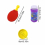 Table Tennis Training Toy Bubble Ball Practice Bulk Table Tennis Trainer Educational Interactive FunUnpoppable Bubbles Table 6