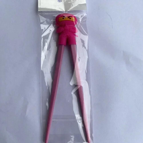 1 pair of samurai chopsticks learning training chopsticks multicolor samurai Chinese kids chopsticks learner
