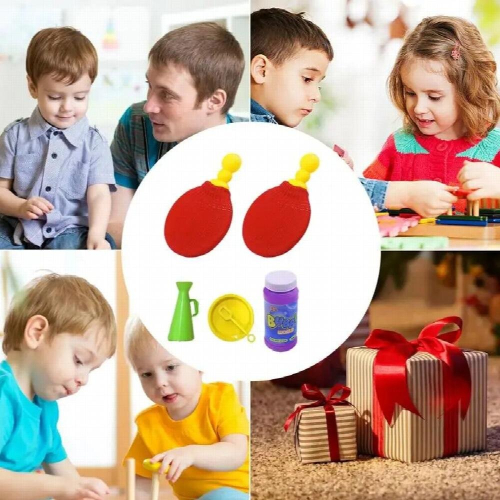 Touchable Bubbles Educational Interactive Game Set Table Tennis Self Training Toy Bubble Ball Practice Table Tennis Trainer 2