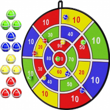 74cm/29" Large Dart Board For Kids, Kids Dart Board With Sticky Balls, Boys Toys, Indoor/Sport Outdoor Fun Party Play Game