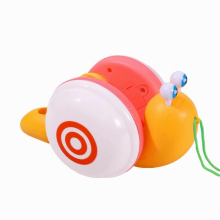 Baby Rope Drag Cartoon Snail Toy Safe Drag Baby Toddler Toys Creative Non-slip Pull Line Snail Parent-child Interactive Toy Gift