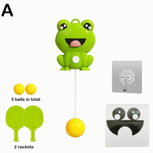 Portable Indoor Hanging Table Tennis Trainer Solo Exerciser Parent Child Interaction Toy Hanging Table Tennis Set For Children