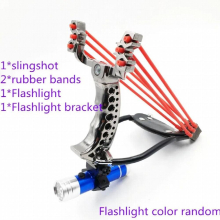 Type Of High Power Slingshot High-precision Foldable Slingshot Powerful Outdoor Wristband And Rubber Band Catapult