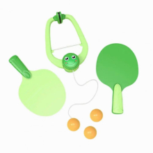 Table Tennis Toys Comfortable Grip 1 Set Swing Home with Racket Kid Table Tennis Toy BrainGame Entertainment Toy for Child