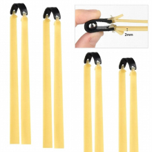 2.0MM High Elastic Thickened Flat Rubber Band Widening and Growing Power Durable Slingshot Antifreeze Rubber Band Accessories