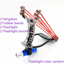 Type Of High Power Slingshot High-precision Foldable Slingshot Powerful Outdoor Wristband And Rubber Band Catapult