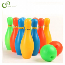 height Bowling bottle set 5.5cm diameter Bowling ball Bowling set Children colorful sports toy GYH