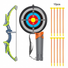 Kids Bow and Arrow Light-up Archery Set For Kids Toy For 3 4 5 6 7 8 9 10 11 12 Years Old Boys Girls Shooting Toy Christmas Gift