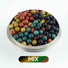 Mud Ball for Slingshot Shooting 7-8mm Safety Hardness High Mud Ball Outdoor Bullet Multi-color Ceramic Ball Ball