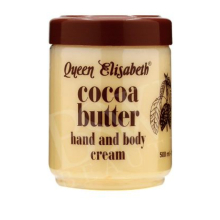 Queen Elisabeth Crema Mani e Corpo al Burro di Cacao 500 ml