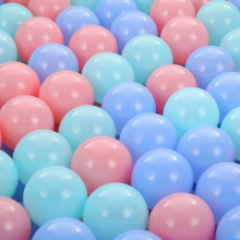 50PCS 5.5cm Ocean Balls Baby Plastic Balls Water Pool Ocean Wave Ball for Kids Games Swim Outdoors Tents Toys for Children Kids