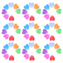 100 Pcs Heart Ball Swimming Pool Ocean Child Infant Beach Tent Play Balls Pit Plastic Star Shaped Stars Flying
