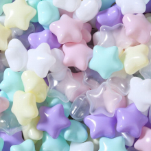 100 Balls Eco-Friendly Colorful Star Ball Plastic Ocean Ball Pit Children Baby For Pit Bounce House Baby Pool & Playhouse Tents