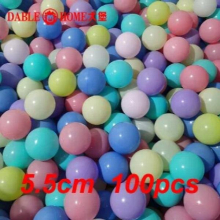 Ocean Ball Outdoor Sport Plastic with Playpen Eco-Friendly Water Pool Wave Pit 5.5cm100pcs Stress Air Funny Toys for Children